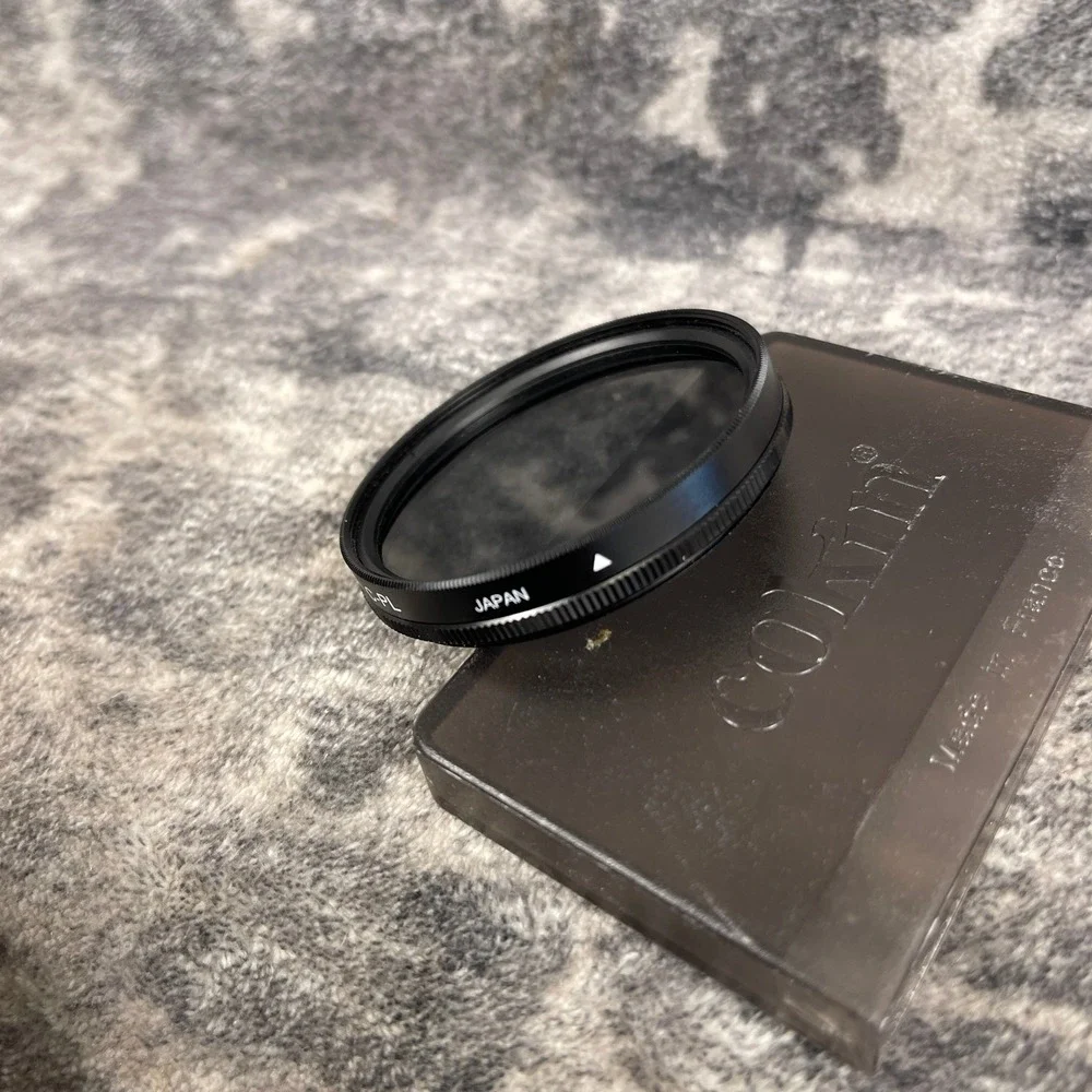 Quantaray 49mm C-PL Circular Polarizer‎ Camera Lens Filter Japan Photography